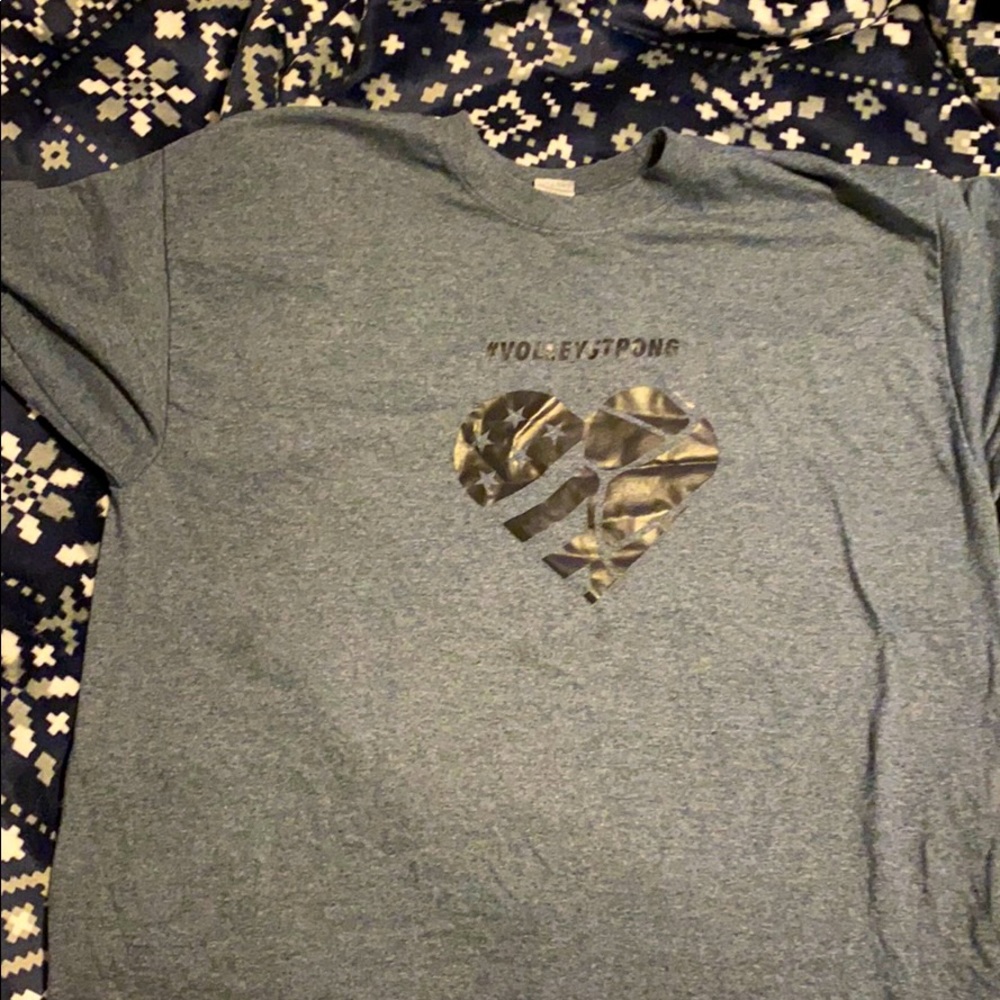 Grey Volleyball Shirt